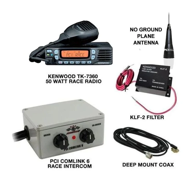 PCI Race Radios TK-7360 Comlink 6 Race Package 1 PCI Race Radios TK-7360 Comlink 6 Race Package