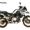 Remus Black Hawk Slip-On Exhaust BMW F750GS / F850GS / Adventure