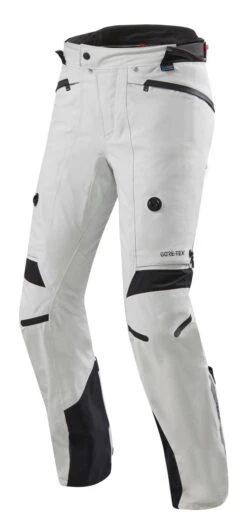 REV'IT! Poseidon 2 GTX Pants -Motorcycle Equipment Store revit poseidon2 gtx pants silver black