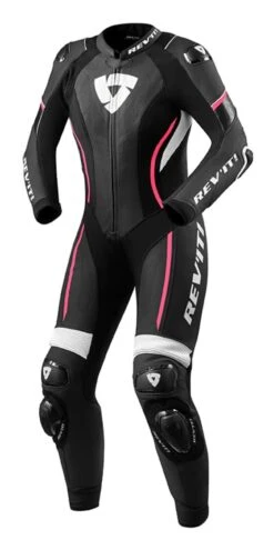 REV'IT! Xena 3 Women's Race Suit 6 REV'IT! Xena 3 Women's Race Suit -Motorcycle Equipment Store revit xena3 womens race suit black pink