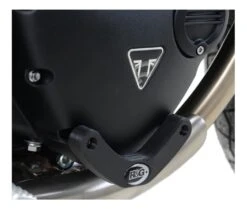 R&G Racing Engine Case Sliders Triumph Bonneville / Thruxton / Street Twin 2016-2023 -Motorcycle Equipment Store rg engine case slider engine case slider select triumph motorcycles right hand side 1