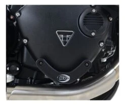 R&G Racing Engine Case Sliders Triumph Bonneville / Thruxton / Street Twin 2016-2023 -Motorcycle Equipment Store rg engine case slider engine case slider select triumph motorcycles right hand side 2