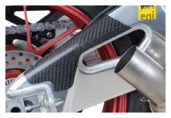 R&G Racing Carbon Fiber Swingarm Guard Aprilia RSV4 / Tuono V4 2015-2021 -Motorcycle Equipment Store rg racing rg carbon fibre swingarm guard right hand side aprilia rsv4 rr rf15 v4 tuono r15 2