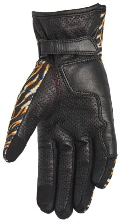 Roland Sands Seventy4 Caspian CE Women's Gloves -Motorcycle Equipment Store roland sands caspian74 ce womens gloves tigre 1