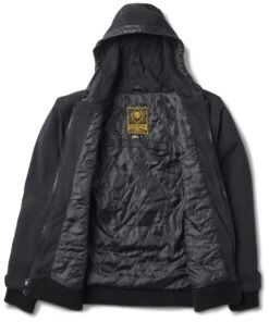 Roland Sands Obispo Seventy4 CE Riding Hoody -Motorcycle Equipment Store roland sands obispo74 ce riding hoody black 2