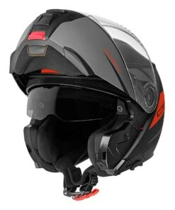 Schuberth C5 Eclipse Helmet -Motorcycle Equipment Store schuberth c5 eclipse helmet black grey red 1