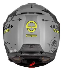 Schuberth C5 Globe Helmet 19 Schuberth C5 Globe Helmet -Motorcycle Equipment Store schuberth c5 globe helmet grey 4