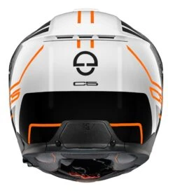Schuberth C5 Master Helmet -Motorcycle Equipment Store schuberth c5 master helmet black white orange 4