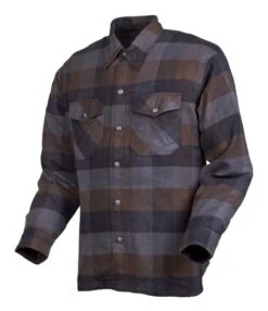 Scorpion EXO Covert Flannel Shirt -Motorcycle Equipment Store scorpion covert flannel shirt black brown grey black brown grey