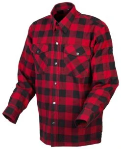 Scorpion EXO Covert Flannel Shirt -Motorcycle Equipment Store scorpion covert flannel shirt red black