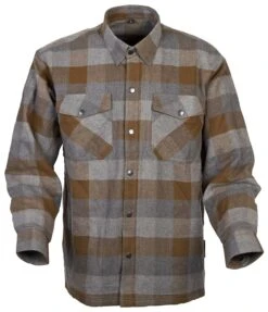 Scorpion EXO Covert Flannel Shirt -Motorcycle Equipment Store scorpion covert flannel shirt tan brown