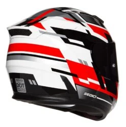 Sedici Strada II Curvone Helmet -Motorcycle Equipment Store sedici strada2 curvone helmet red black white 3