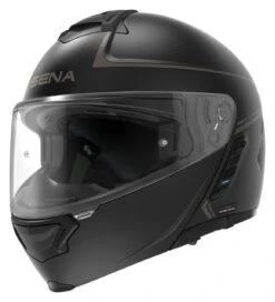 Sena Impulse Modular Mesh Intercom Helmet -Motorcycle Equipment Store sena impulse modular mesh bluetooth helmet matte black 1