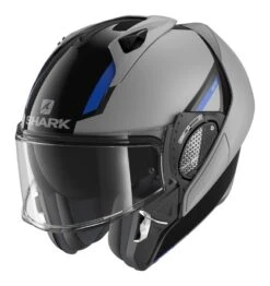 Shark EVO GT SEAN Helmet 13 Shark EVO GT SEAN Helmet -Motorcycle Equipment Store shark evogtsean helmet matte grey black blue 1