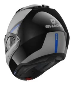 Shark EVO GT SEAN Helmet 14 Shark EVO GT SEAN Helmet -Motorcycle Equipment Store shark evogtsean helmet matte grey black blue 2