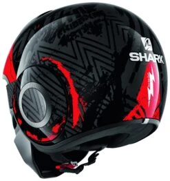 Shark Street Drak Crower Helmet -Motorcycle Equipment Store shark street drak crower mat black anthracite red 1