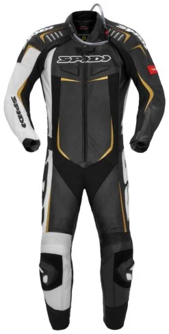 Spidi Track Wind Pro Race Suit 9 Spidi Track Wind Pro Race Suit -Motorcycle Equipment Store spidi track wind pro suit blk wht gold black gold