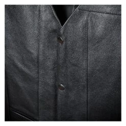 Street & Steel 2nd Amendment Leather Vest -Motorcycle Equipment Store street steel2 nd amendment leather motorcycle vest 5