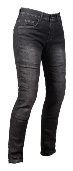 Street & Steel Oakland Women's Jeans -Motorcycle Equipment Store street steel oakland womens jeans black 2