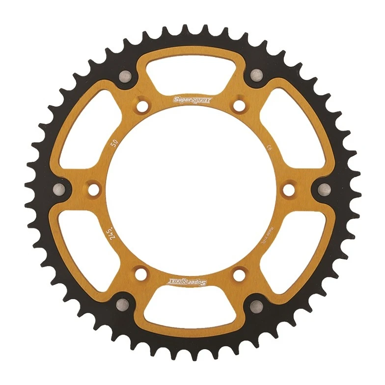SuperSprox Stealth Rear Sprocket BMW S1000RR / S1000R / S1000XR 2010-2016 45T / Gold [Previously Installed]
