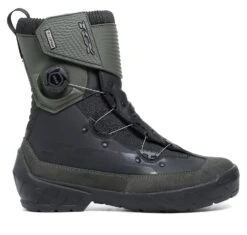 TCX Infinity 3 Mid WP Boots 10 TCX Infinity 3 Mid WP Boots -Motorcycle Equipment Store tcx infinity mid wp boots black green 1