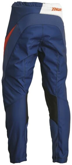 Thor Sector Edge Pants -Motorcycle Equipment Store thor sector edge pants navy orange 1