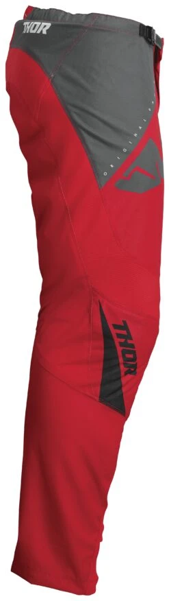 Thor Sector Edge Pants -Motorcycle Equipment Store thor sector edge pants red white 2