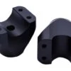 Trask 1 1/4" Assault Risers For Harley