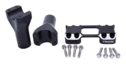 Trask 1 1/4" Assault Risers For Harley -Motorcycle Equipment Store trask114 assault risers for harley 6