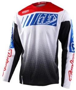 Troy Lee Designs GP Icon Jersey -Motorcycle Equipment Store troy lee designs gp icon jersey black blue