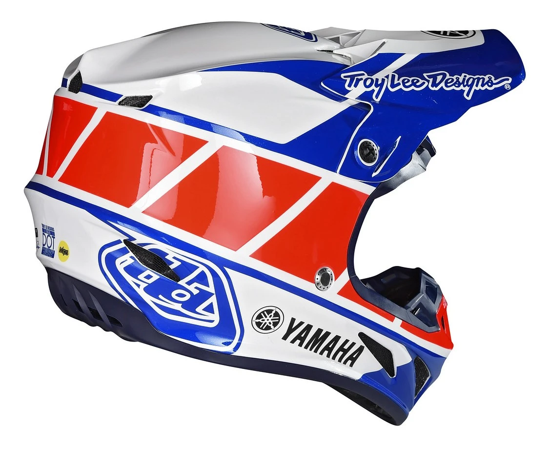 Troy Lee Designs Troy Lee SE4 Yamaha RS1 Helmet (SM) 2 Troy Lee Designs Troy Lee SE4 Yamaha RS1 Helmet (SM) - Image 2