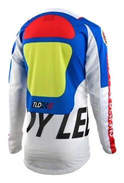 Troy Lee Designs Youth GP Drop IN Jersey -Motorcycle Equipment Store troy lee designs youth gp drop in jersey white 1