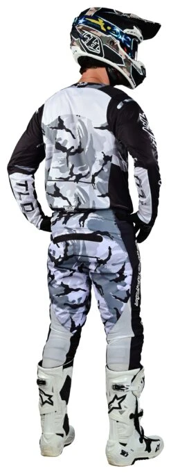 Troy Lee Designs Troy Lee GP Pro Blends Jersey 23 Troy Lee Designs Troy Lee GP Pro Blends Jersey -Motorcycle Equipment Store troy lee gp pro blends jersey black white camo 3