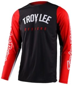 Troy Lee Designs Troy Lee GP Pro Boltz Jersey 18 Troy Lee Designs Troy Lee GP Pro Boltz Jersey -Motorcycle Equipment Store troy lee gp pro boltz jersey black red