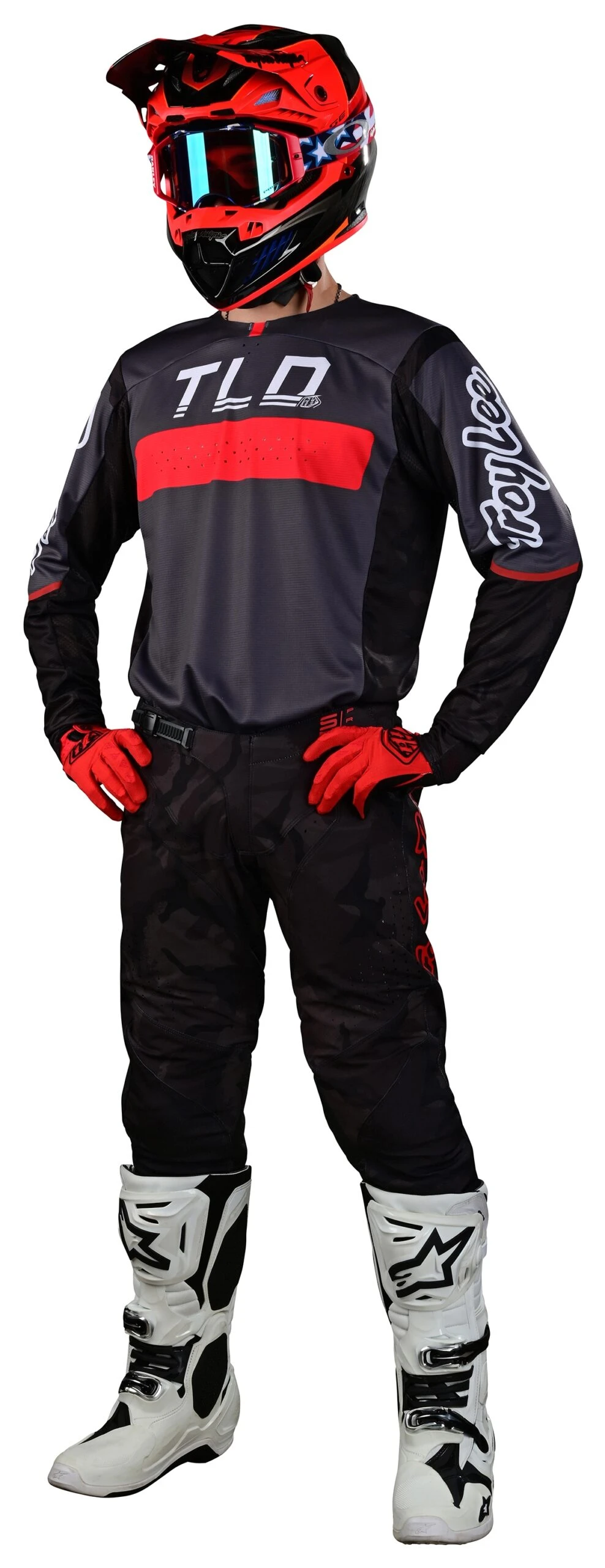 Troy Lee Designs Troy Lee SE Pro Grid Jersey 7 Troy Lee Designs Troy Lee SE Pro Grid Jersey - Image 7