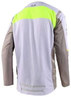 Troy Lee Designs Troy Lee SE Pro Grid Jersey 15 Troy Lee Designs Troy Lee SE Pro Grid Jersey -Motorcycle Equipment Store troy lee se pro grid jersey white grey hi viz 1