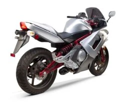 Two Brothers S1R Slip-On Exhaust Kawasaki Ninja 650R 2006-2011 -Motorcycle Equipment Store two brothers s1 r slip on exhaust kawasaki ninja650 r20062011 2