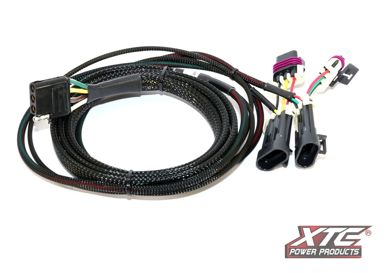 XTC Power Products Plug-N-Play 4-Pin Trailer Light Adapter Honda Pioneer 1 XTC Power Products Plug-N-Play 4-Pin Trailer Light Adapter Honda Pioneer